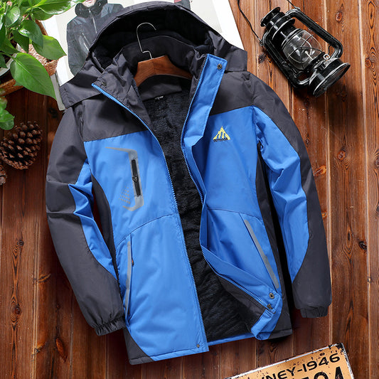 【L-5XL】Vysoce kvalitní 🔥teplá, deštivzdorná a větruvzdorná bunda pro muže i ženy