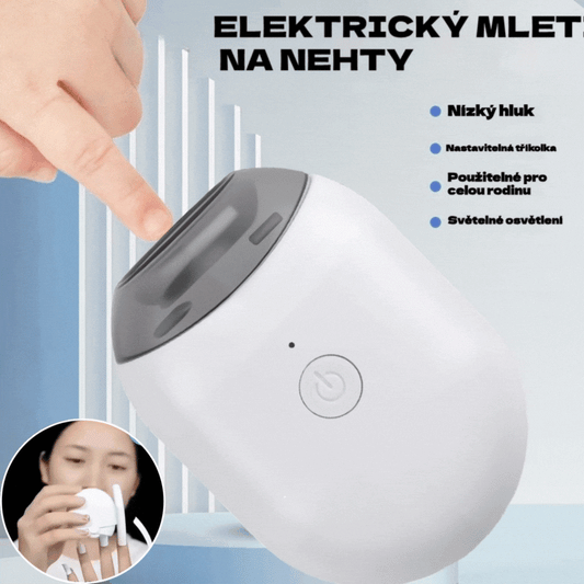 Časově omezená nabídka 💅 Kupte jeden kus a druhý zdarma! ✨ Automatický pilník na nehty (2 kus), bezpečně a šetrně pečuje o vaše nehty 👶🔧