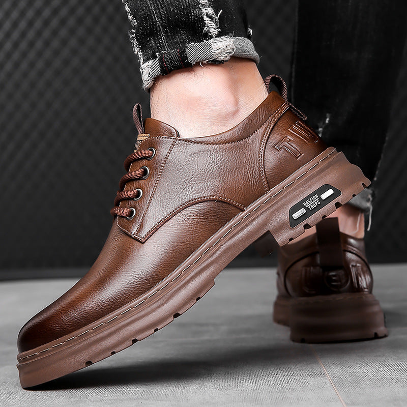 【39-44】Pánské kožené boty pro volný čas a business