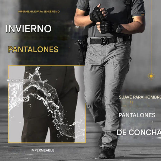 ⏳50% de descuento! 🔥 Pantalones tácticos militares para hombre, diseño a prueba de viento y cálido.